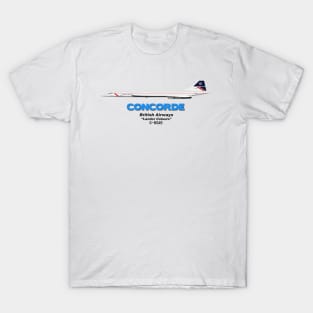 Concorde - British Airways "Landor Colours" T-Shirt